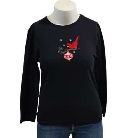 Cardinal Christmas long sleeve - Picture 2 of 3